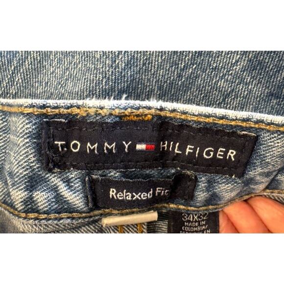 Tommy Hilfiger Jeans Size 34 X 32 Relaxed Fit Denim - Picture 10 of 11
